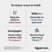 Kobo Clara Colour | eReader | 6 E Ink Kaleido 3 Color Display with ComfortLight PRO | Dark Mode Option | Audiobooks | Waterproof | 16GB of Storage | White