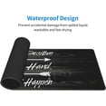 thumbnail image 3 of Extended Gaming Mouse Pad 31.5×11.8 inch XL with Stitched Edges Extended Waterproof Desk Pads Non-Slip Rubber Base Large Keyboard Mat Computer Game Mousepad for Work/Office/Home-Stay Positive, 3 of 6