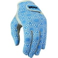 thumbnail image 6 of MRX Women's Right Hand Golf Gloves Cabretta Leather Sky Blue L, 6 of 9