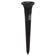 PGA TOUR High Performance Golf Tees - 3 1/8 Inch, Black, Oversized Head for Driver Distance