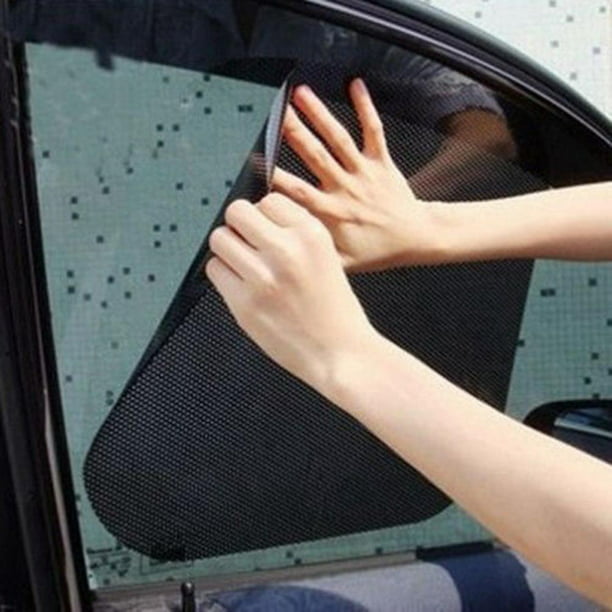 Auto Drive Lot de 1 pare-soleil rétractable pour fenêtre arrière Noir  universel 35,6 x 48,3 cm Fenêtre de voiture sunblock 