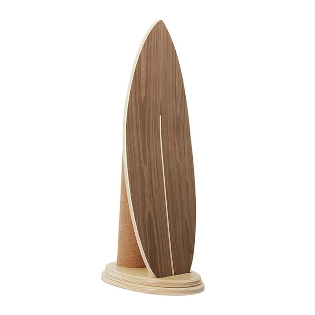 Maoww Balance Board Trainer Baseball Fitness Equipment With Core Board Base Wooden Balancing
