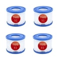 thumbnail image 1 of Pack de 4 Cartuchos de Filtro de Piscina Bestway Pool VI - Filtro de Recambio para Piscina Bestway - Azul Vhermosa WLJ-4974, 1 of 5