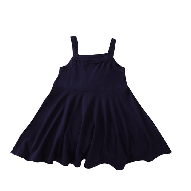 RXIRUCGD 2025 Vêtements d'Été pour Enfants Robe Sans Manches Imprimée Mode et Mignonne Robe de Princesse Respirante Douce et Confortable