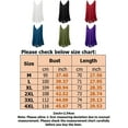 thumbnail image 2 of Swing Lace Flowy Tank Top for Women V Neck Cami Vest T Shirt Sleeve Lace Trim V Neck A-Line Tunic Blouse Tops, 2 of 2