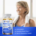 thumbnail image 5 of (2 Pack)Alliwise Quercetin Softgel Supplement,Support Antioxidant Immune & Heart Health,120 Capsules, 5 of 8