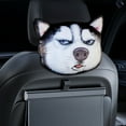 thumbnail image 5 of TaTaai 4Pcs Kawaii Cute Funny 3D Animal Car seat Neck Pillow/car seat headrest Pillows for Automotive Interior Accessories, 5 of 6