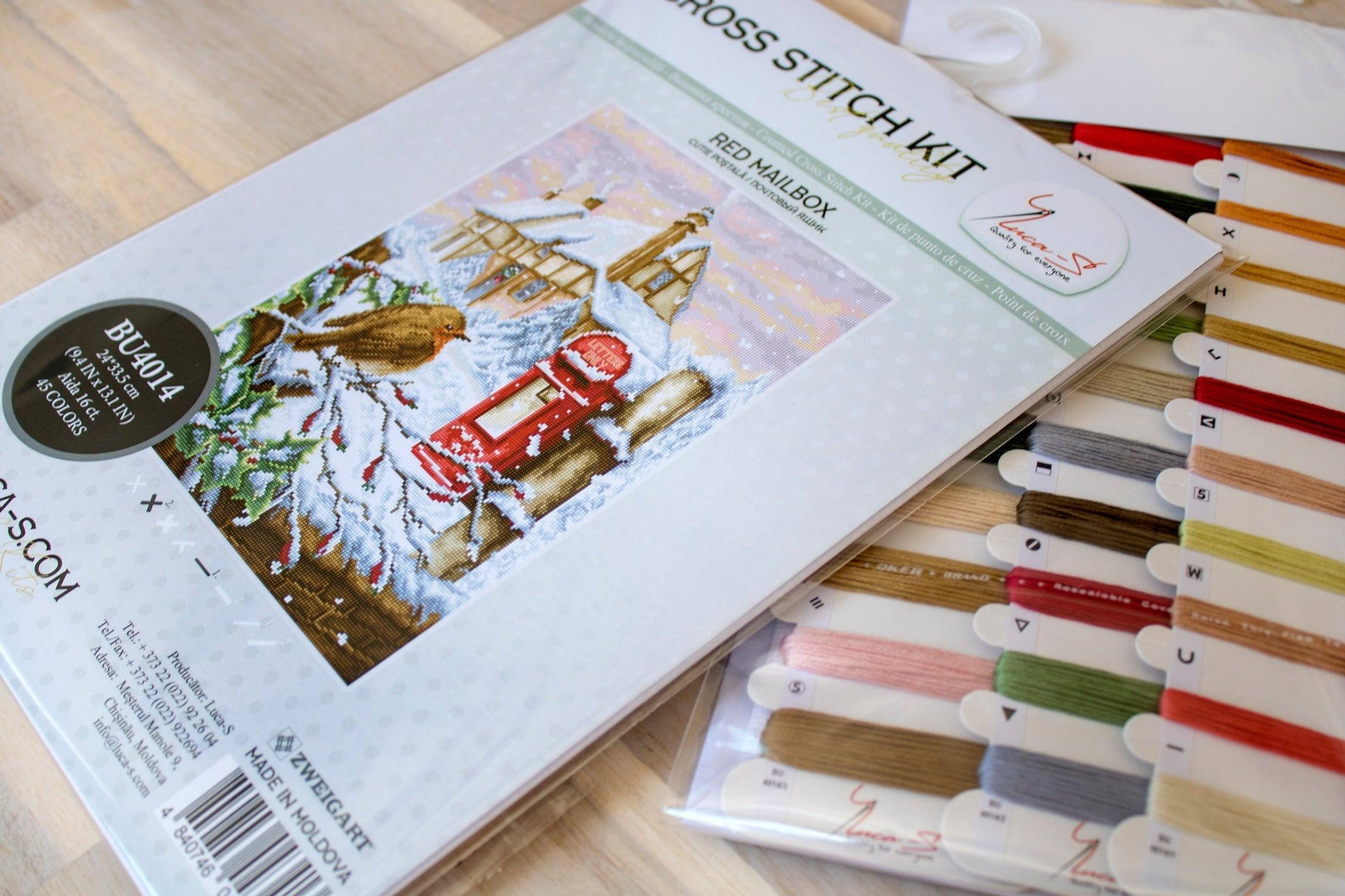 Cross Stitch Kit - Red Mail Box BU4014