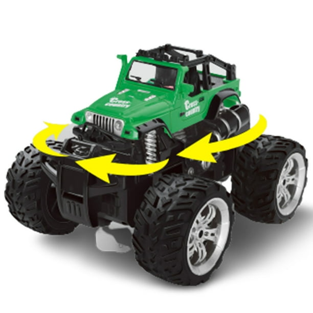 360° Flips Rotating Car Toys For Boys And Girls 4WD Twist Desert Cars