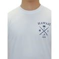 thumbnail image 5 of Island Crew HI 1959 White Dri Fit Cool T-shirt Men's Small, 5 of 6