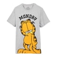 thumbnail image 4 of Garfield Mens Pyjamas Adults Lazy Monday Cat Movie T-Shirt Trousers Pjs Large, 4 of 5