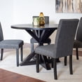 thumbnail image 2 of 5 Piece/Set ,Durable,With A Stable and Stylish Cross Base,The Base of The Table Is Made of Sturdy Rubber Wood Structure,Need Some Assembly,Cross-Back Dining Table with 4 Stylish Chairs, 2 of 5