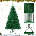 thumbnail image 5 of Birinta Realistic Imitation Pine Needle Xmas Tree (4/5/6/7/8FT) with Sturdy Metal Base – Ideal for Festive Home & Office Decor, 5 of 8