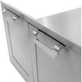 thumbnail image 3 of Hestan AGSD36 36" Wide Double Storage Door From The Hestan Outdoor Series - Stainless, 3 of 5