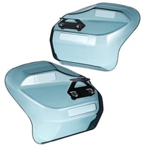 LOLIPPYY 1Pair Scooter Handlebar Parts Grey Hand Guard Replacement Windshield for Motorcycle Use