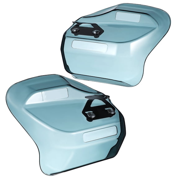 LOLIPPYY 1Pair Scooter Handlebar Parts Grey Hand Guard Replacement Windshield for Motorcycle Use