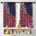 thumbnail image 5 of Blackout Kids Curtains,Pink and Black Of Leopard Print Childrens Insulated Curtains Set Of 2,Bedroom Essentials,Toddler Room Decor 42"x54", 5 of 5