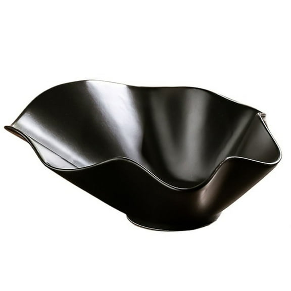 Decorative Bowl Ruffle Shaped Modern Fruit Bowls for Home Decor Ceramic Stylish Key Bowl