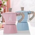 thumbnail image 3 of Cafetera Moka YONGSHENG Aluminio 6 tazas 300 ml Rosa, 3 of 5