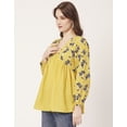 thumbnail image 3 of Moomaya V-Neck Tops For Womens, Viscose Rayon Printed Summer Casual Top Tunic, 3 of 8