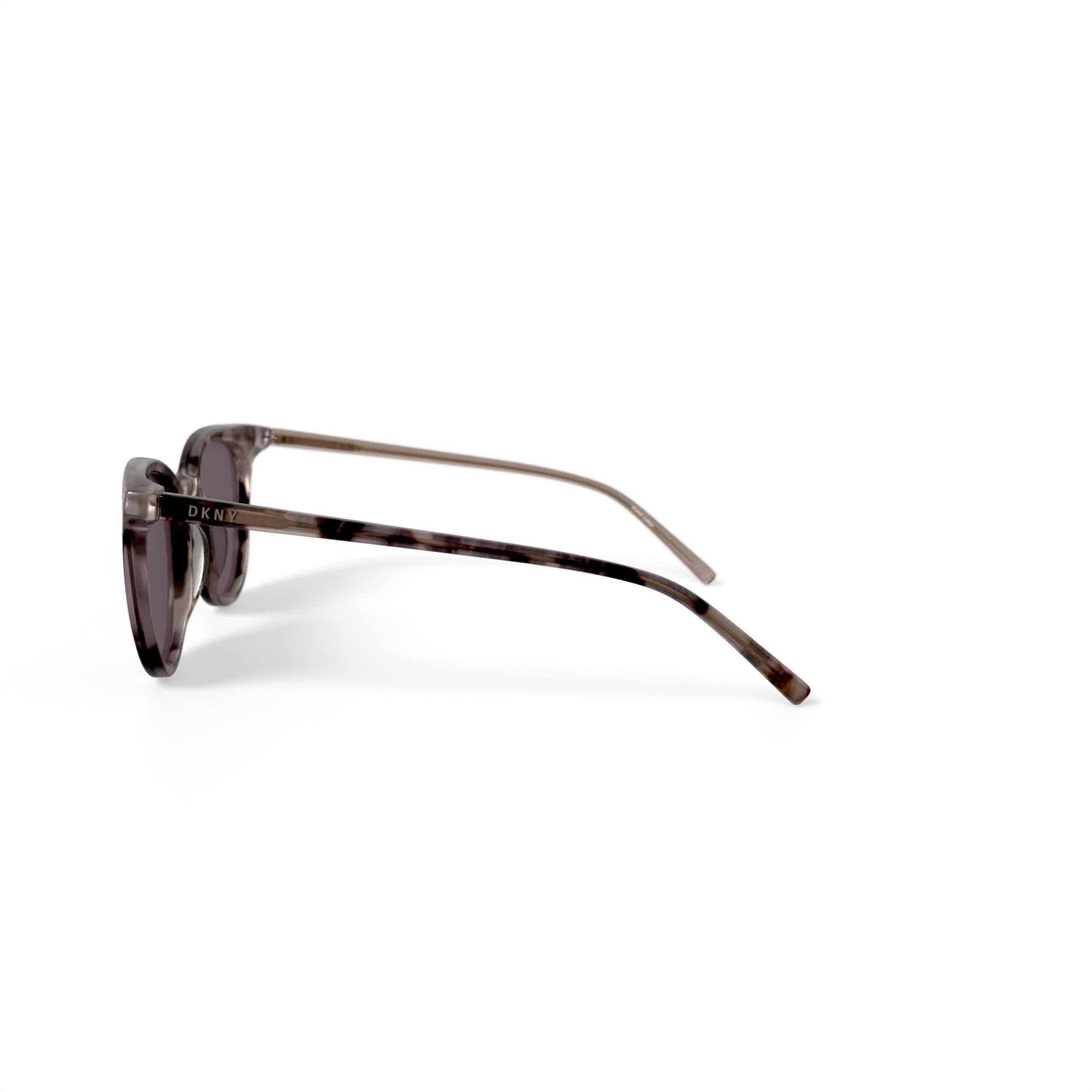 DKNY Women's Rx'able Fashion Sunglasses, DK507SG, Blush Tortoise, 49-20-135, with Case