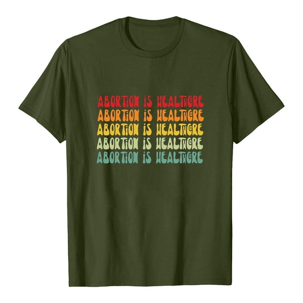 Camiseta de manga corta con estampado de letras informal para mujer Fridja hjk1690