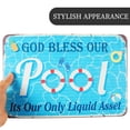 thumbnail image 2 of LEEYNEER Pool Accessories for Inground Pools Signs Safety Swimming Rules, 2 of 8