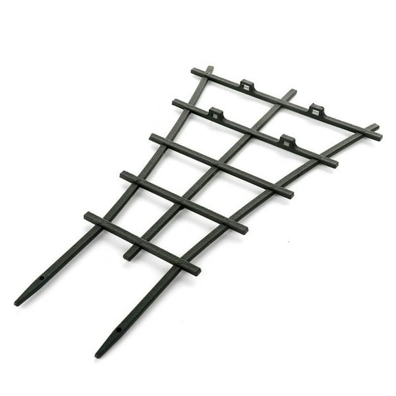 PPLoney Mini Potted Support for Climbing Vines - Durable Plastic Garden Trellis for Small Plants - Easy to Use Plant Support for Tomato, Cucumber, Clematis, and More - 2 Pcs