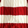 thumbnail image 5 of Male Autumn And Winter Crewneck Sweater Loose Thickened Warm Sweater Striped Knit Sweater, 5 of 5