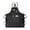 Pure Black, variant on Chef Apron For Men Women Canvas Aprons With 3 Pockets Cross Back Resistant Work Apron For Cooking Grilling Baking BBQ Barber Kitchen (Black)