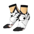 thumbnail image 2 of Saiise Bluey Funny Socks Men Women Adults Novelty Graphic Crew Tube Socks Crazy Design Casual Dress Socks for Sports,Running,Travel, 2 of 7