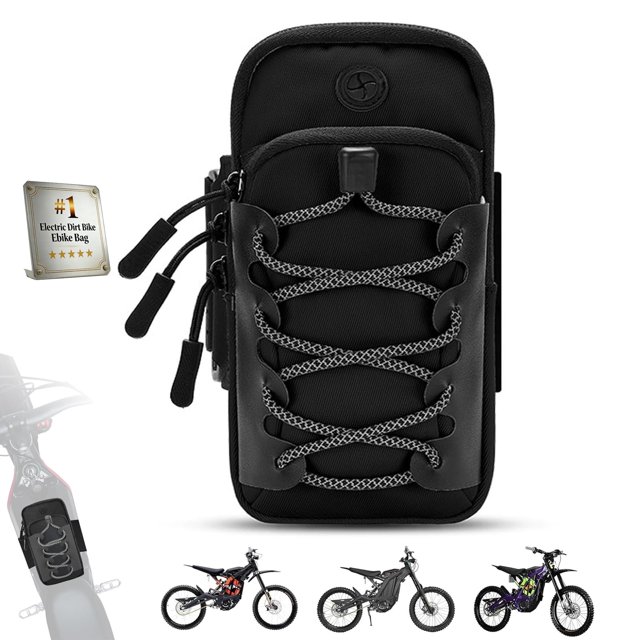 Bolsa para cuadro de moto de cross eléctrica NEDUTACH negra de nailon