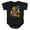 Listen, variant on Willy Wonka And The Chocolate Factory Lone Oompa Loompa Unisex Infant Snap Suit for Baby (12 Months) Black