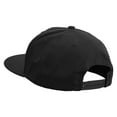 thumbnail image 3 of Halloween Monster Stitches Embroidered Big Size 6 Panels Flat Bill Snapback - Black OSFM, 3 of 5