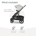 thumbnail image 2 of Cochecito UPPAbaby Cruz V2/cochecito con todas las funciones con capacidades de sistema de viaje/asiento para niños pequeños, barra de parachoques, protector contra insectos, protector contra la lluvi, 2 of 5