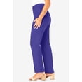 thumbnail image 3 of Roaman's Women's Plus Size Classic Bend Over Pant, 3 of 6