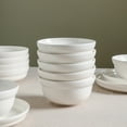 thumbnail image 5 of Stone Lain Virtuo 4-Piece Bowl Set Porcelain, White, 5 of 5