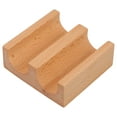 thumbnail image 1 of Soporte para sushi enrollado a mano, soporte de madera en forma de U para sushi, estante para sushi, soporte para servir sushi (2 rejillas), 1 of 8
