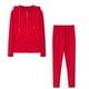 thumbnail image 1 of ICHUANYI Liquidación Mujer Color Sudadera con capucha y pantalón Chándal Traje deportivo ICHUANYI WER202308252105, 1 of 7