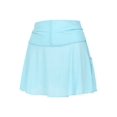 thumbnail image 4 of TheFound Women Sexy Sheer Mesh Mini Skirt High Waist Skater Skirt See Through Ruffle Short Skirts Beach Summer Wear, 4 of 7