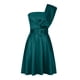thumbnail image 4 of Vestidos Para Mujer Vestidos de Invitados de Boda Un Hombro Moda Casual Sólido Sin Mangas Mini Vestido Odeerbi ODB152463, 4 of 8