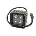 thumbnail image 2 of Southern Truck 79916 Black Face 3" x 3" 16W Square LED Spot Light (DT Harness 79900/1,440 Lumens), Black Series, 2 of 3