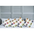 thumbnail image 2 of Ambesonne Ethnic Throw Pillow Cover 4 Pack, Cartoon Fish, 24", Multicolor, 2 of 5
