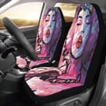 thumbnail image 2 of ZHANZZK Set of 2 Car Seat Covers Fahion Oil Painting Universal Auto Front Seats Protector Fits for Car,SUV Sedan,Truck, 2 of 4