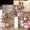 Rose Gold, variant on 30Pcs Shimmer Wall Backdrop Rose Gold Wall Panels Square Sequin Shimmer Wall Backdrop Decoration for Birthday Party,Wedding