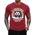 thumbnail image 4 of If I Ever Get Rabies You're High On My Bitin' List Shirt If I Ever Get Rabies T-Shirt Unisex Tee, 4 of 7
