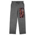 thumbnail image 5 of Deadpool Thumbs Up Men's Heather Gray Sleep Pants-Small, 5 of 7