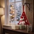 thumbnail image 7 of LEFXSMR Christmas Letter Ornaments, 3.54" Snowman Red Alphabet Initial Ornaments, Letters Christmas Tree Decorations Party Gifts DIY Decor, 7 of 7