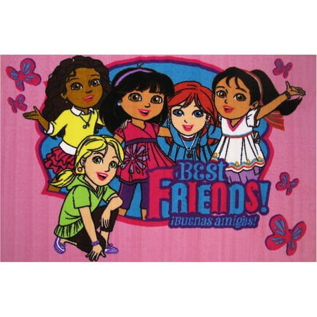 Fun Rugs Nickelodeon Dora Best Friends Kids Rugs 19