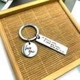 thumbnail image 2 of 1Pc Sentence Lettering Keychain Creative Unisex Bag Pendant Valentine's Day Gift, 2 of 8